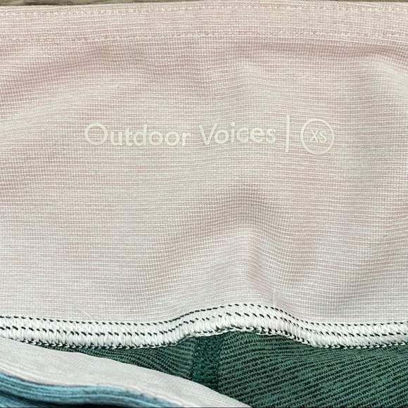 Outdoor Voices 7/8 Spring Legging Color Block Size XSmall - Picture 7 of 8